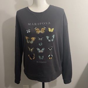 FIFTH SUN Butterfly Pullover